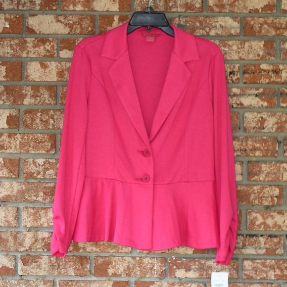 Sunny Leigh Jackets & Blazers - SUNNY Leigh Pink Blazer
